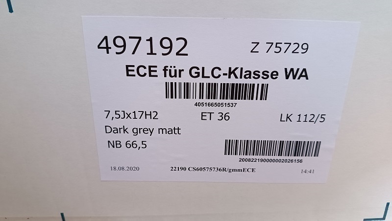 R17 5x112 mm ALU (audi, škoda, seat, volkswagen) - 5