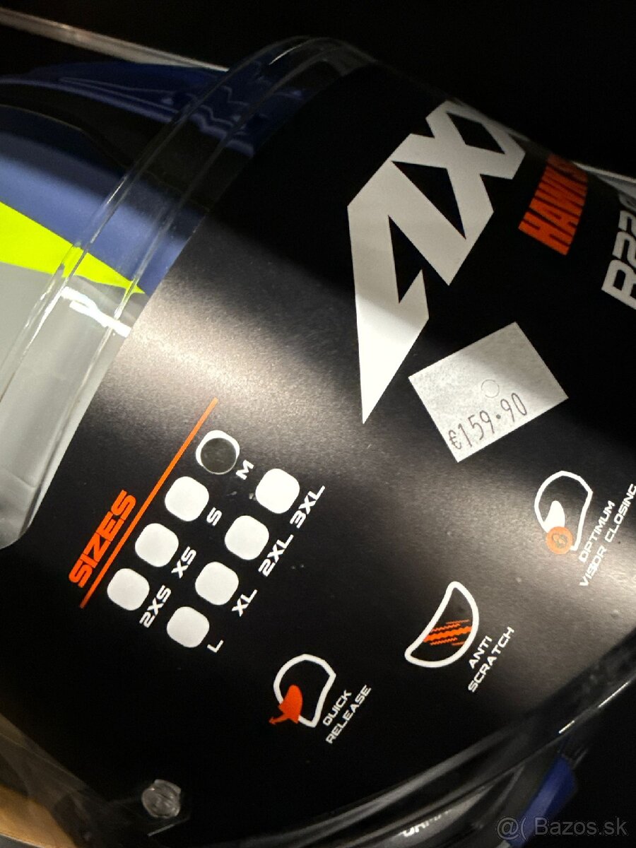 Integrálna prilba Axxis Hawk Evo grey - 5