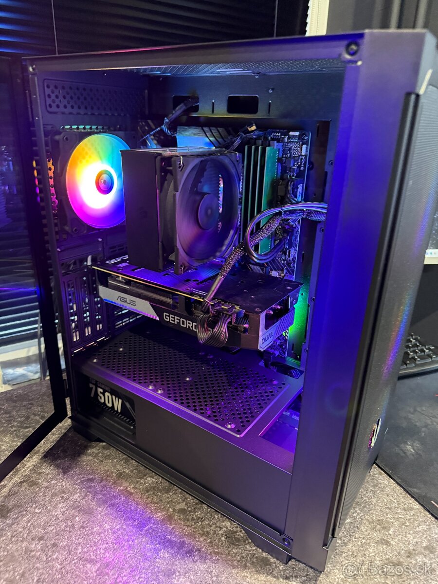 Herný PC i7-10700F / RTX 3070 / 64GB / SSD + HDD / RGB - 5