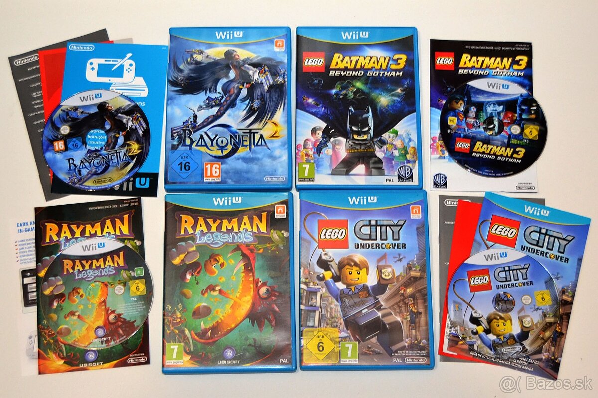 Hry pre Nintendo WiiU Lego, Mario Kart, Super Mario... - 5