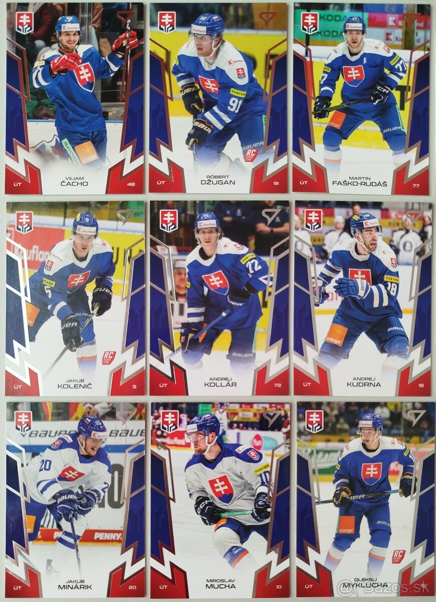 Hokejové kartičky HOKEJOVÉ SLOVENSKO 2024 - A L B U M - 5