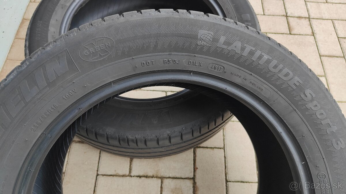 2ks letne pneu Michelin 235/55 R18 - 5