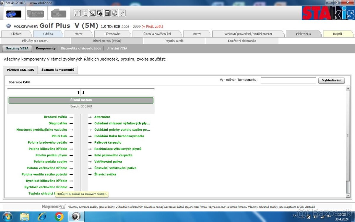 AUTODATA VIVID WORKSHOP HAYNES PRO 2016 CZ - 5