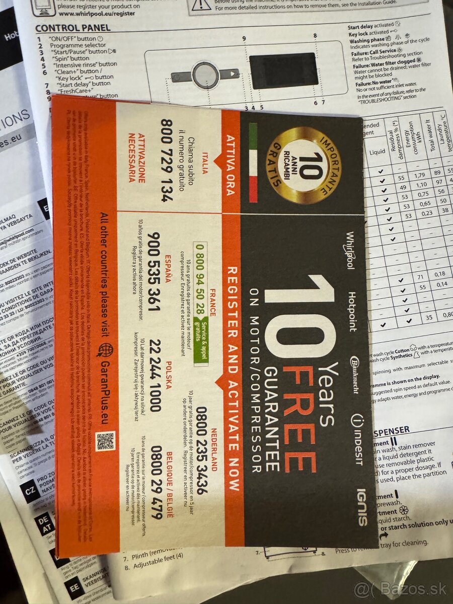 Pracka Whirlpool FFB 8258 BV EE - 5