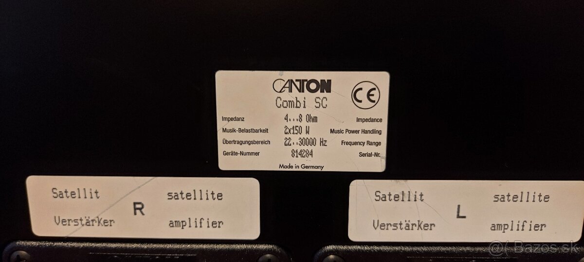 Predám repro Canton - 5