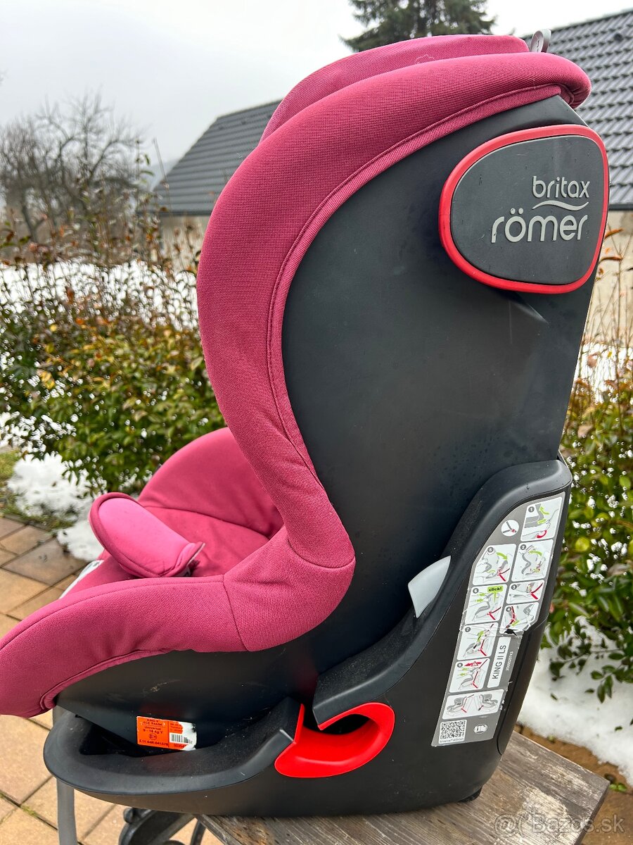 Autosedačka Britax Römer KING II LS - 5