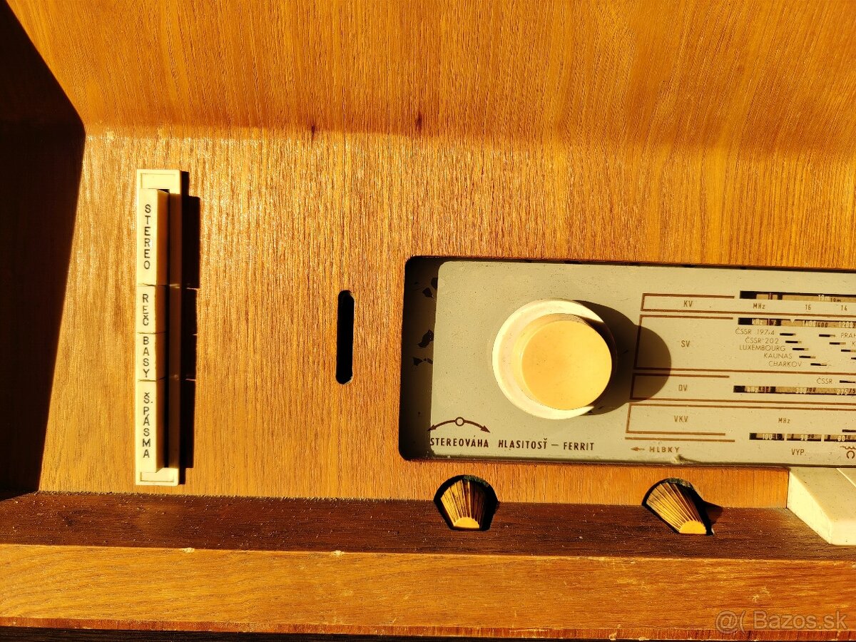 Gramofón nálezovy stav Tesla Capricio - 5