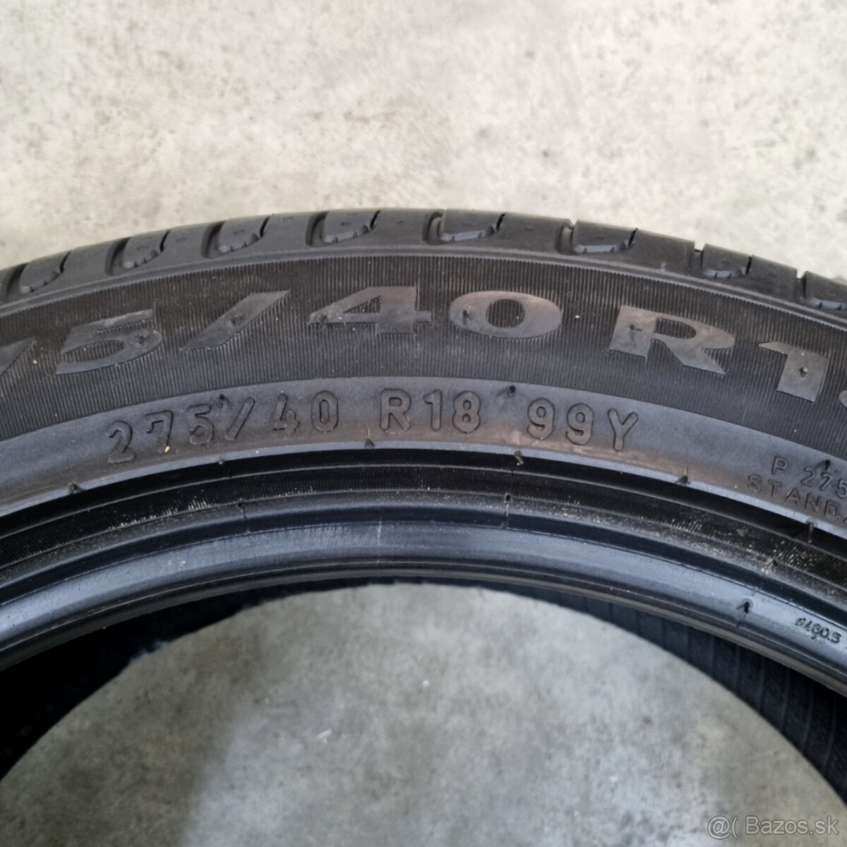 Letné pneumatiky 275/40 R18 PIRELLI RSC - 5