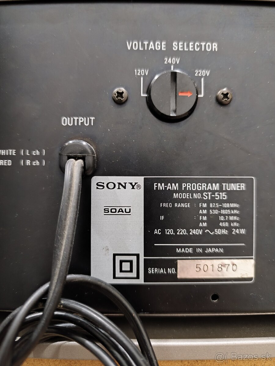 SONY HiFi retro zostava - 5