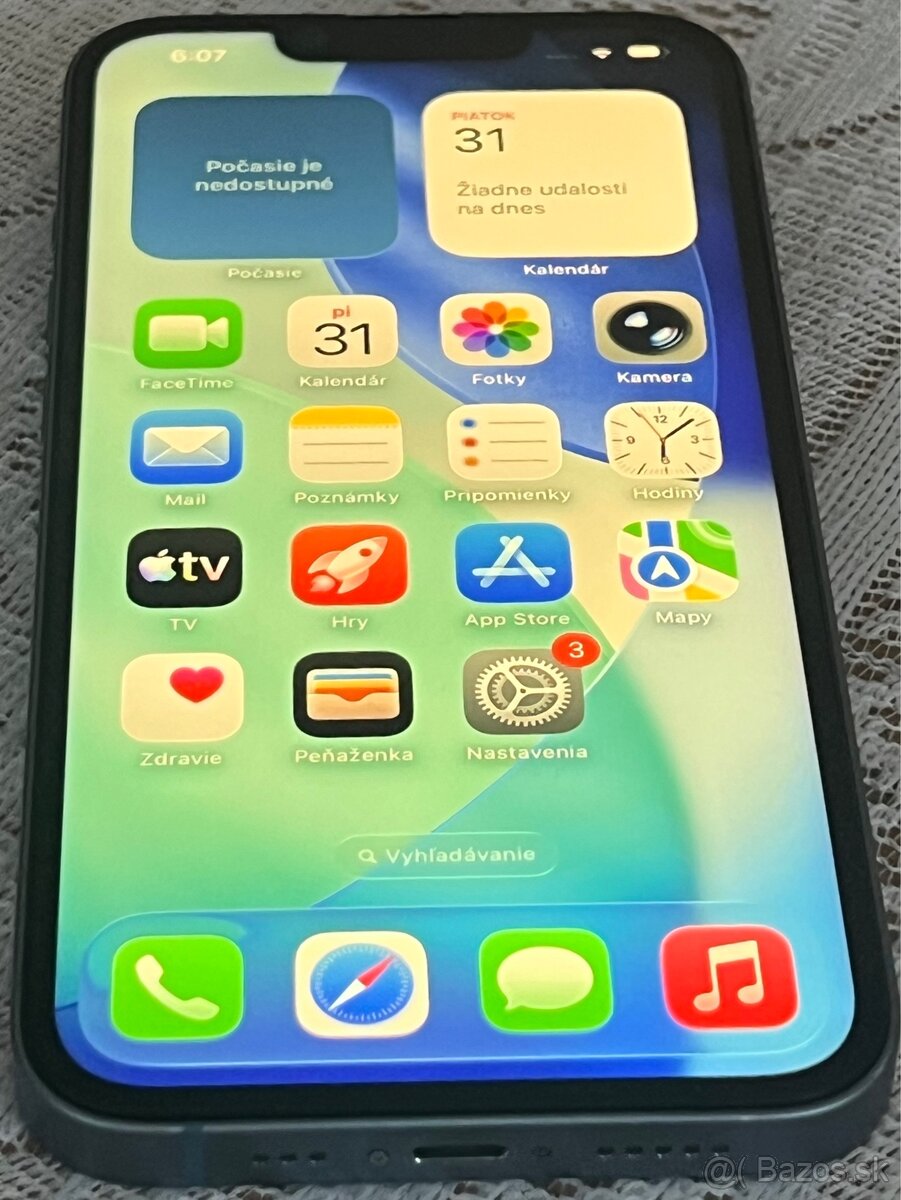 Predám Iphone 14, 128gb pekný stav Modrý - 5