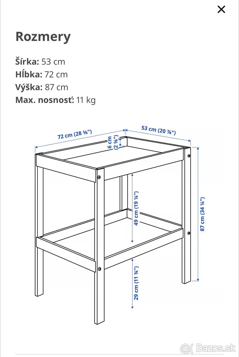 Prebalovaci pult SNIGLAR - 5