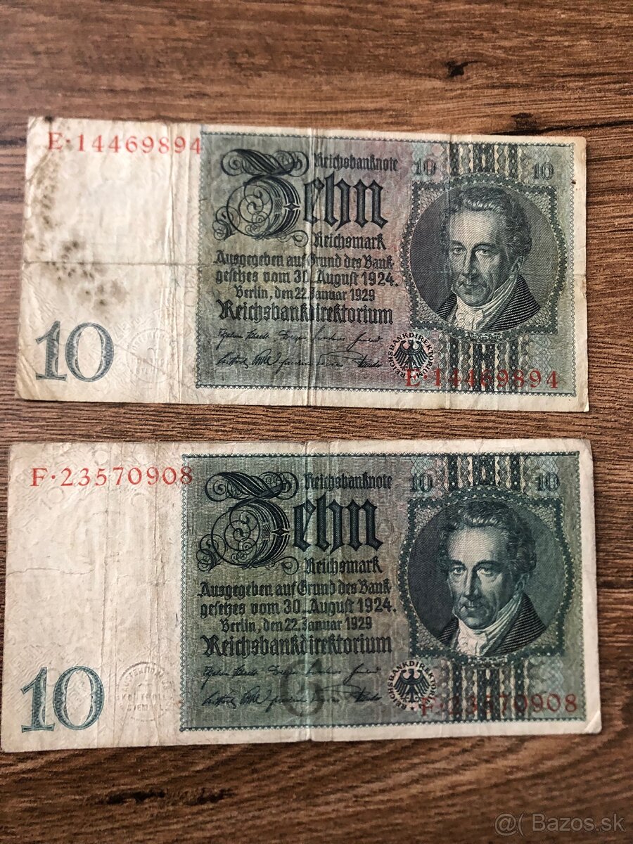 Bankovky DEUTSCHLAND 2 - 5