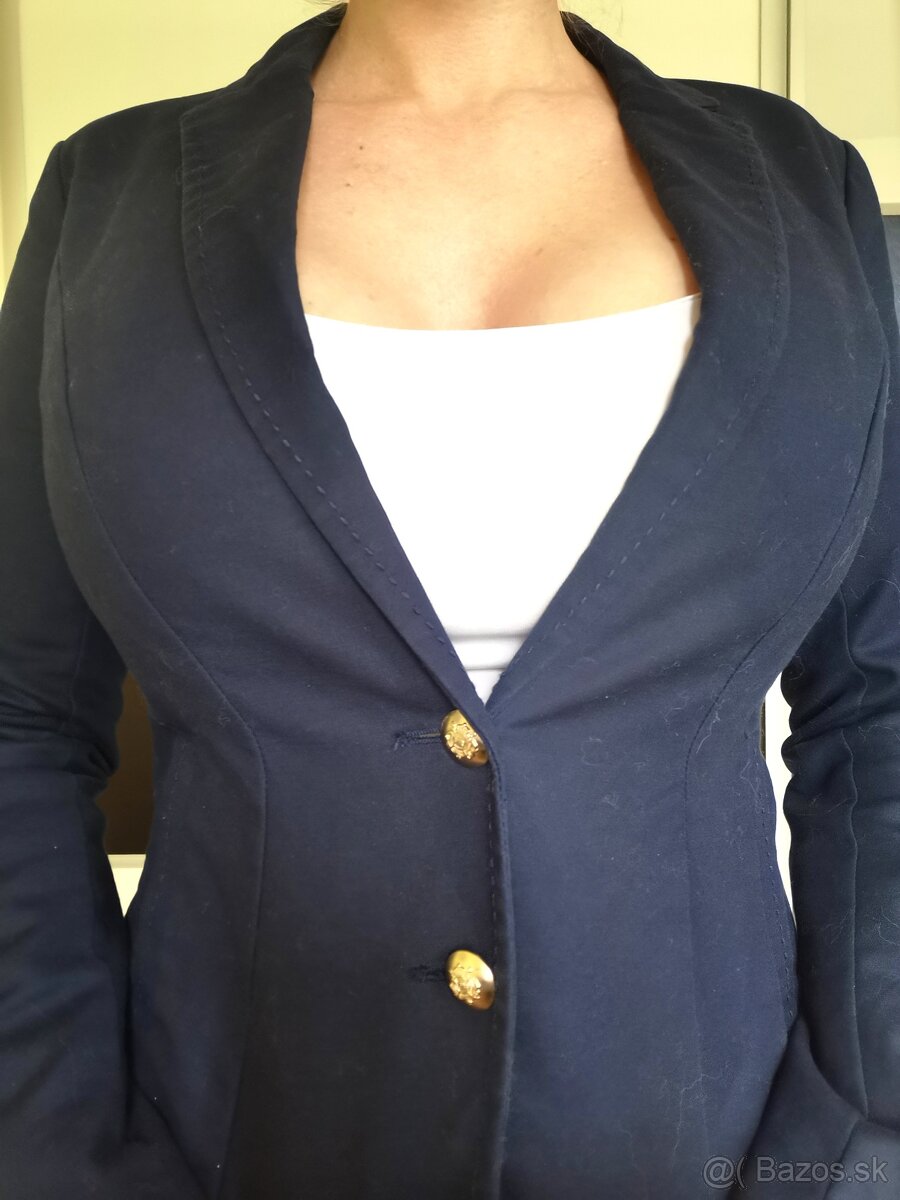 Damske sako tmavomodre - 5
