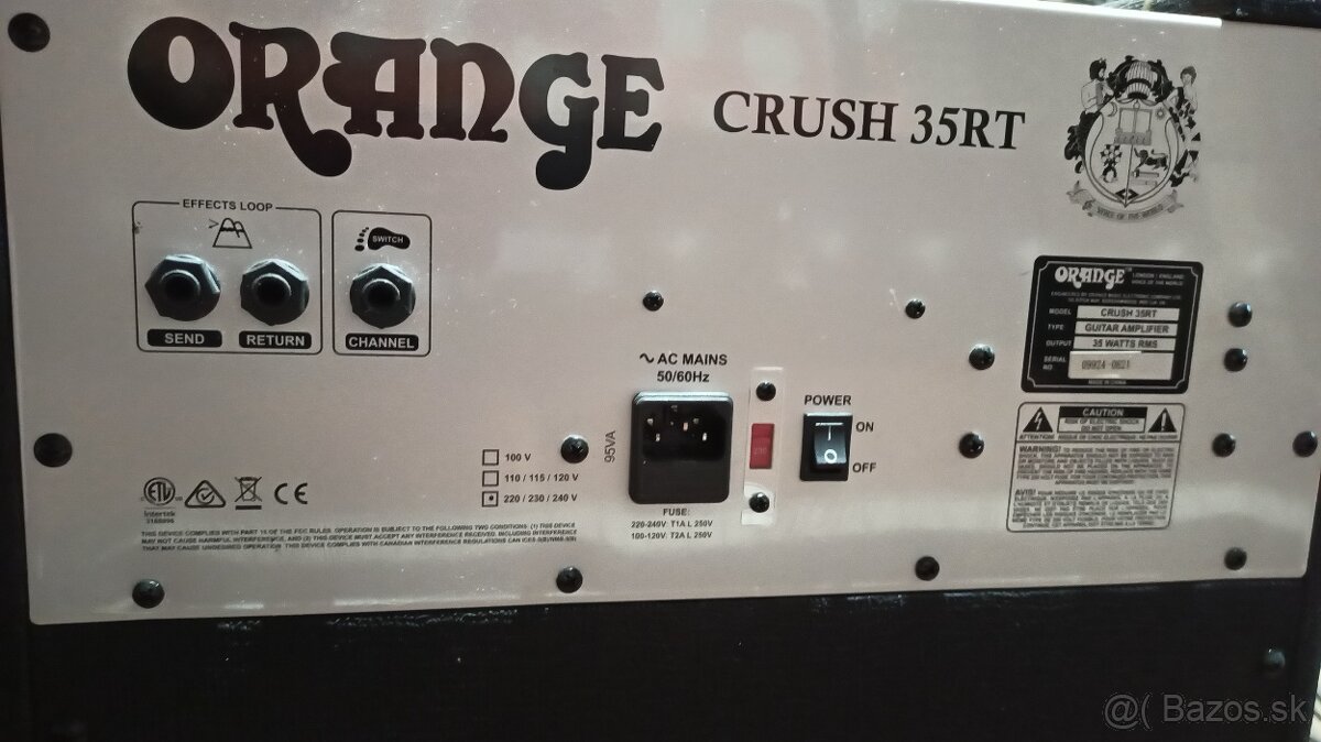 Orange Crush gitarove komba - 5