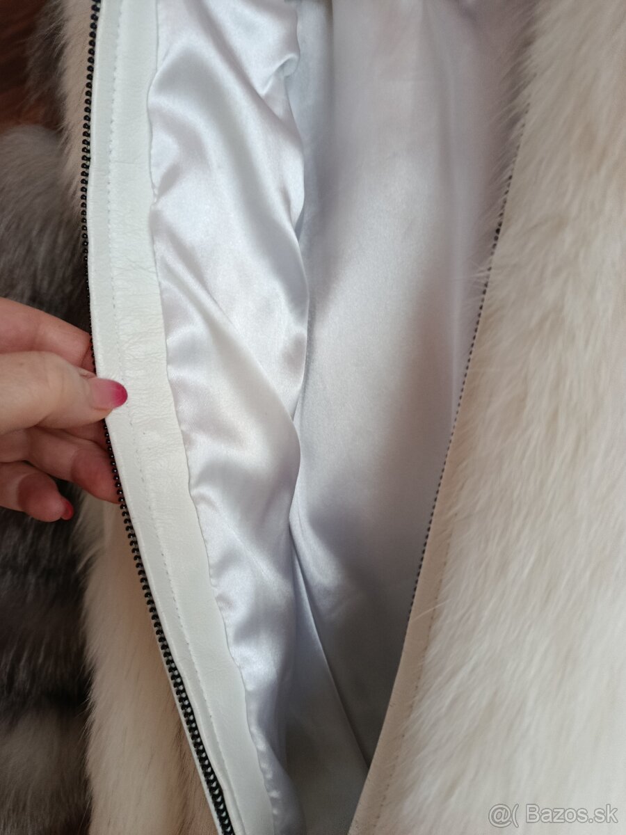 Luxusný kožuštek - pravá koža - 5