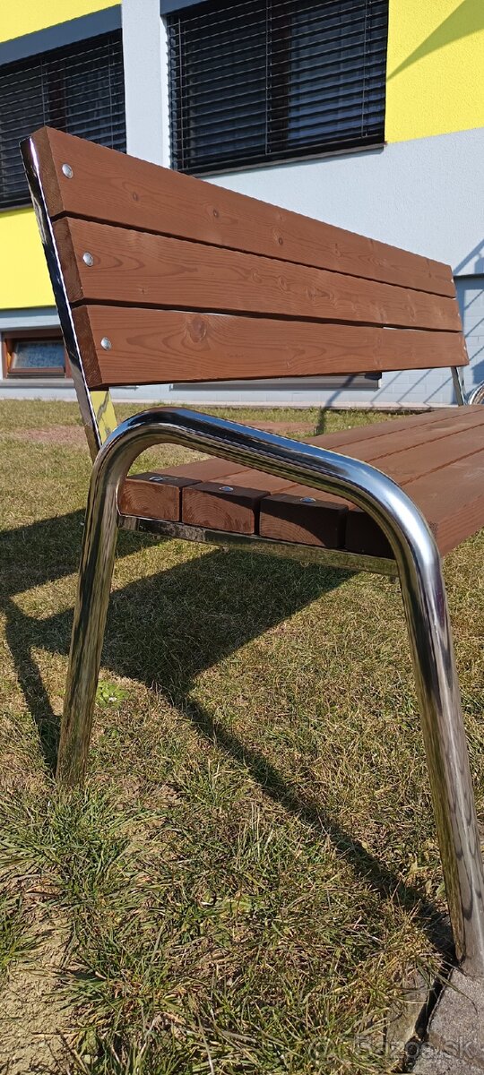 Nerezová lavička - 5