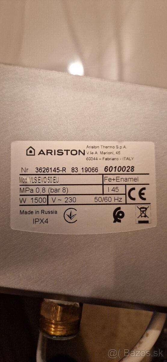 Bojler Ariston Velis EVO 50L - 5