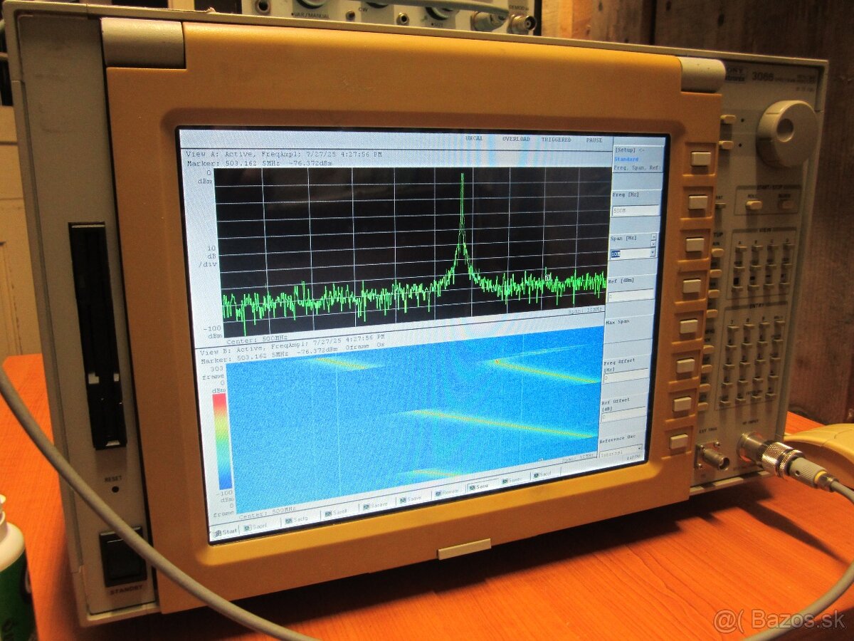 Sony Tektronix 3066 - spektrálny analyzátor do 3GHz. - 5