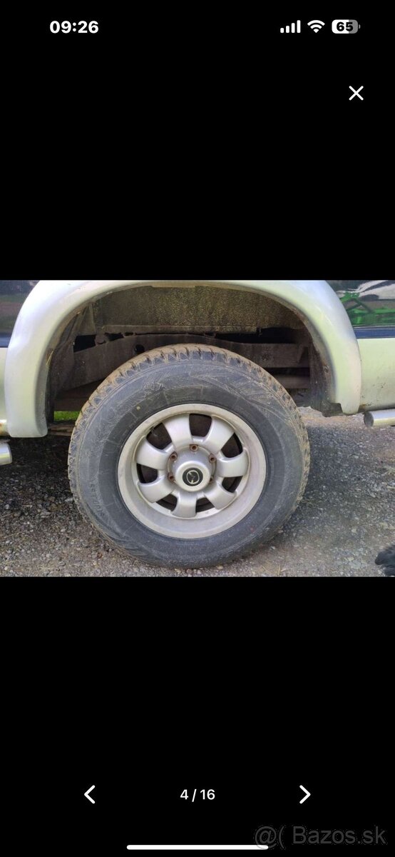 MAZDA B2500 2,5 TD 80KW 4X4