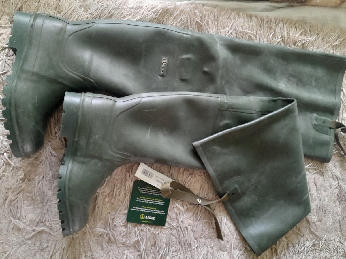 Obuv gumova vysoká rybarska - 5