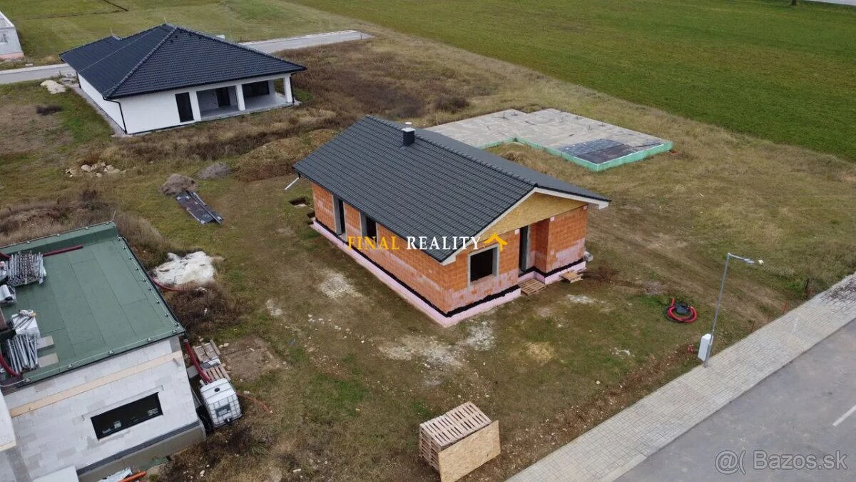 FINALREALITY: 3 izbový bungalov, hrubá stavba, Somorová Ves - 5