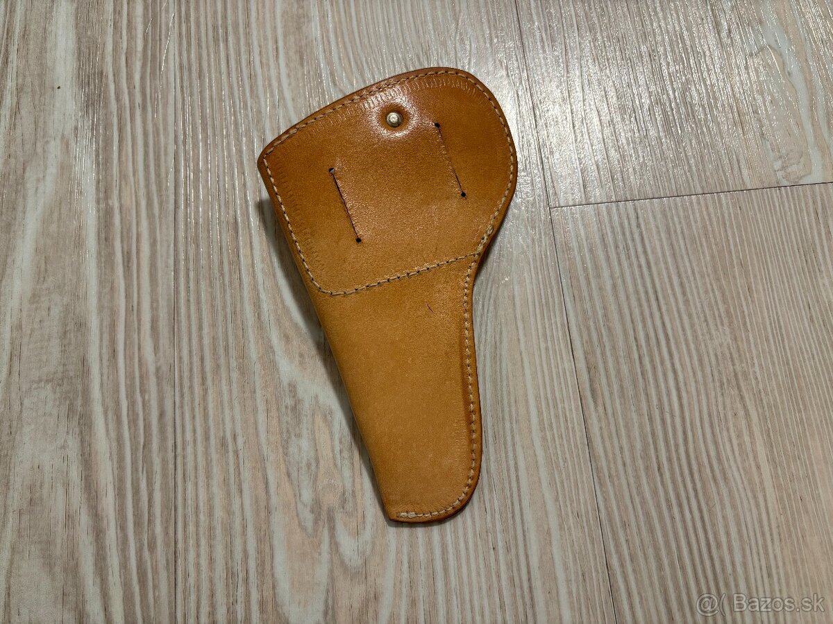 Kožené púzdro na pištoľ CZ 50/70 svetlé, ČSĽA / SNB (ZNB,VB) - 5