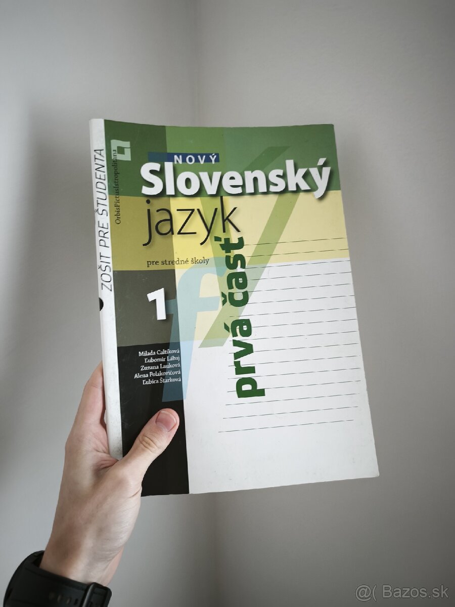 Rôzne učebnice slovenčiny a literatúry pre SŠ - 5