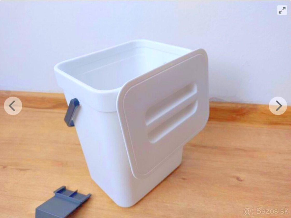 NOVY ulozny box, odpadkovy kos s vekom aj závesný - 5