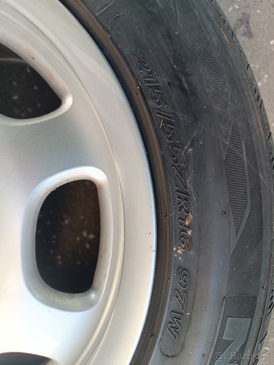 Predám kolesá originál Mercedes Benz C E B trieda - 5