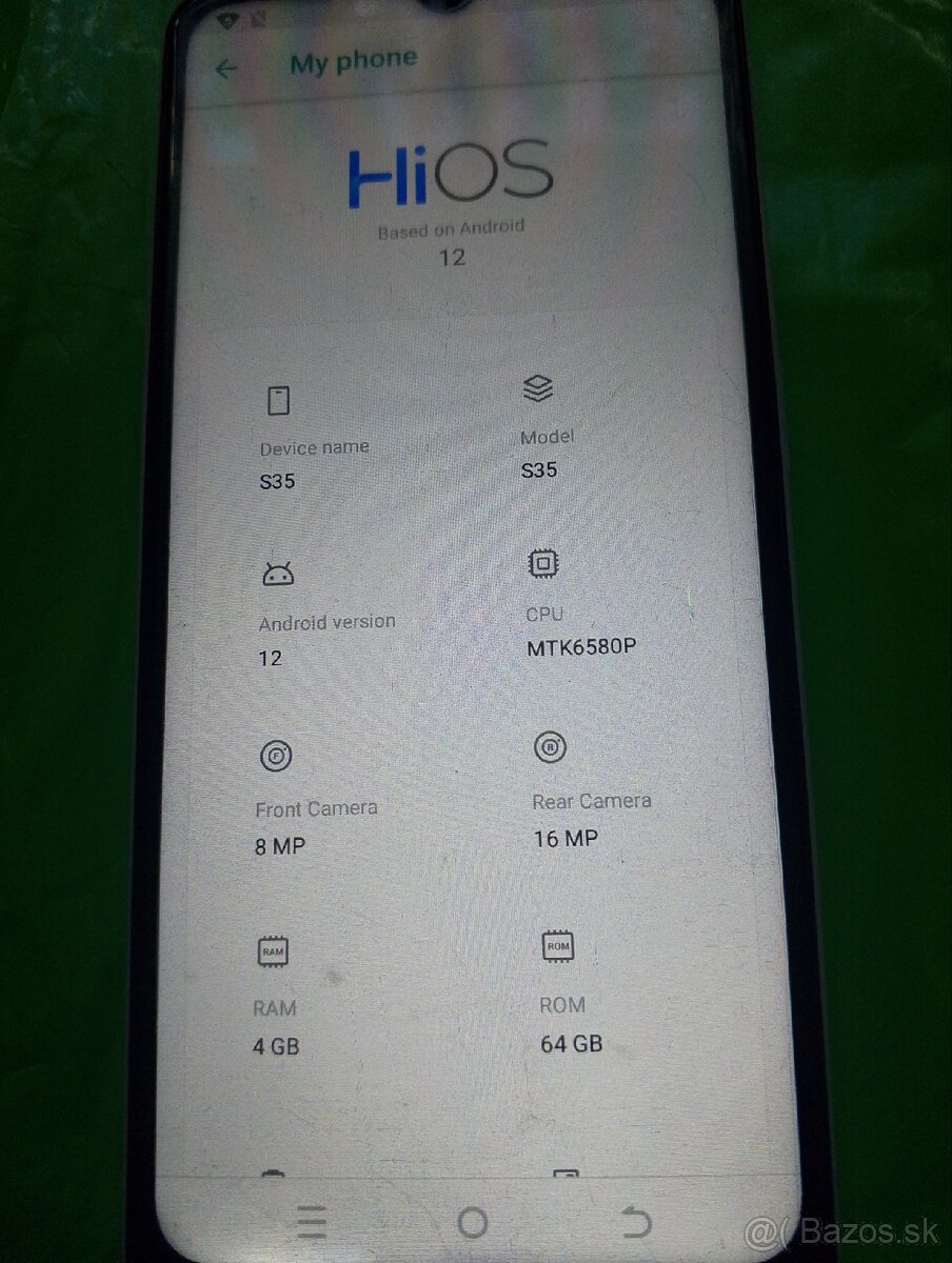 AODOEU S35 smartphone 4/64GB - 5