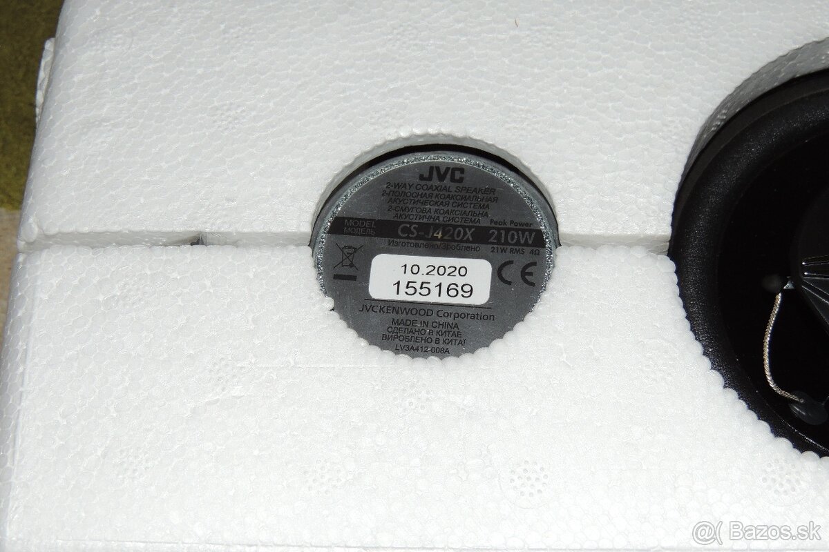 Reproduktory 100mm JVC CS-J420X - 5