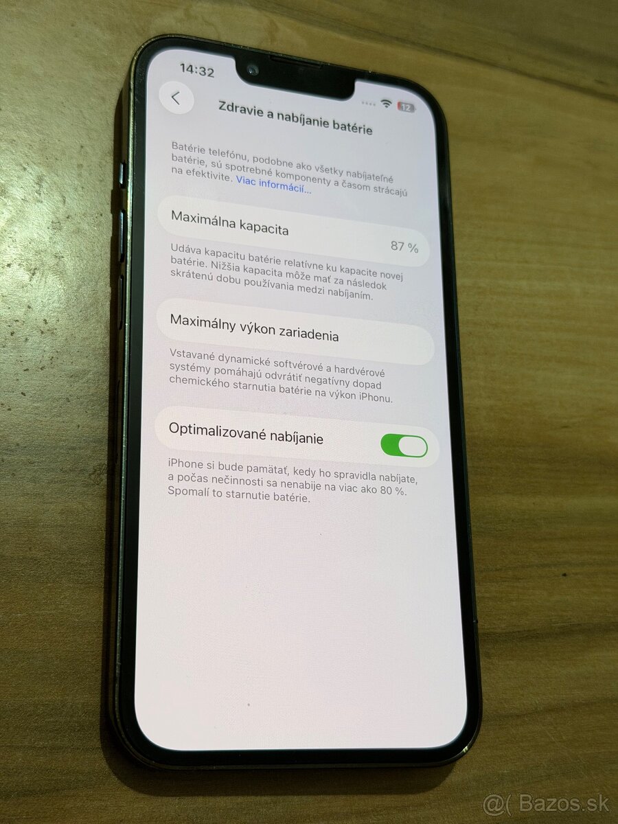 Predám Apple IPhone 13 PRO 256GB Green Minimálne Známky - 5