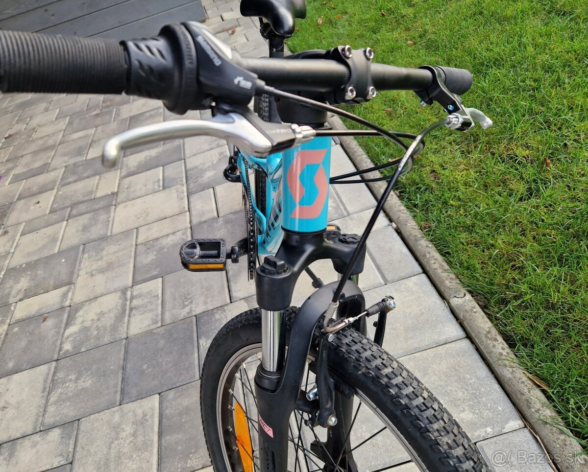 Odľahčený hliníkový detský bicykel Scott 20 - 5