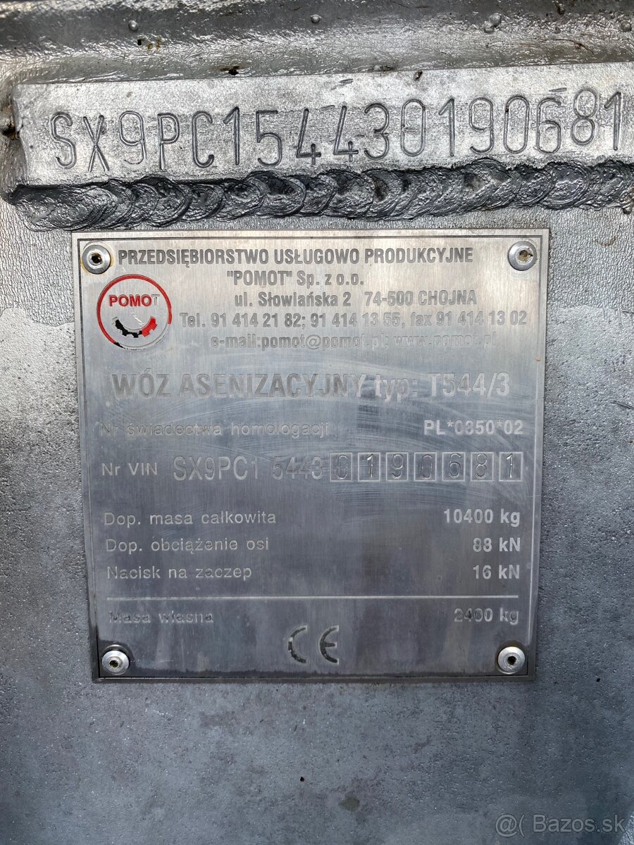 cisterna POMOT 8000 l - 5