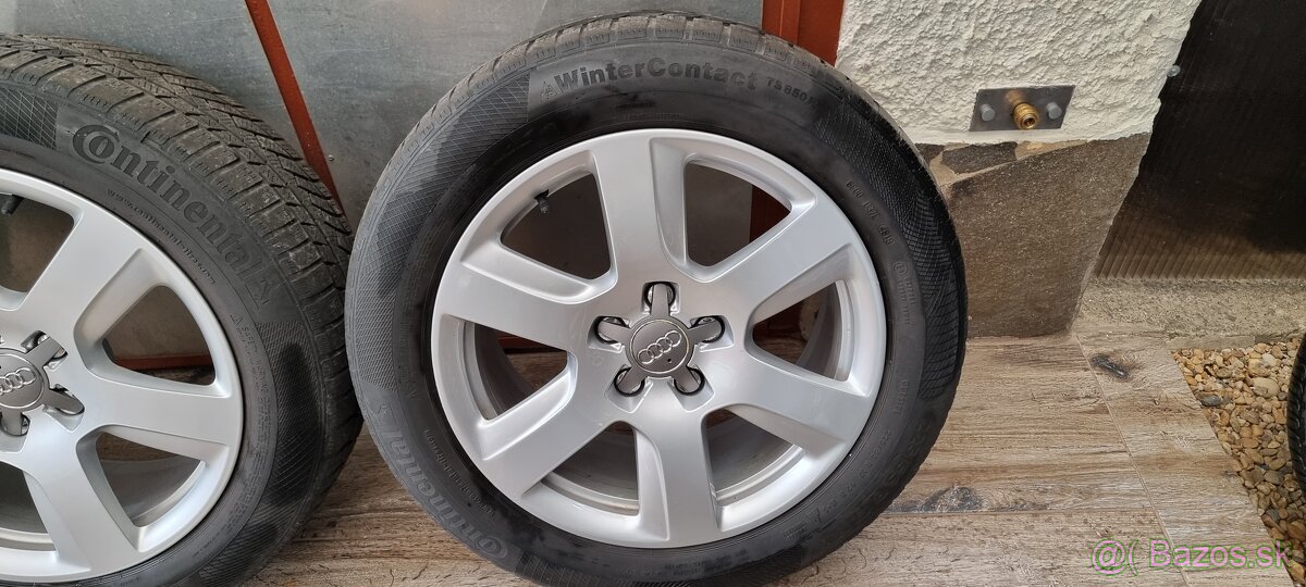 Predam orginal Audi elektrony 5x112 R17 et38 J8 - 5