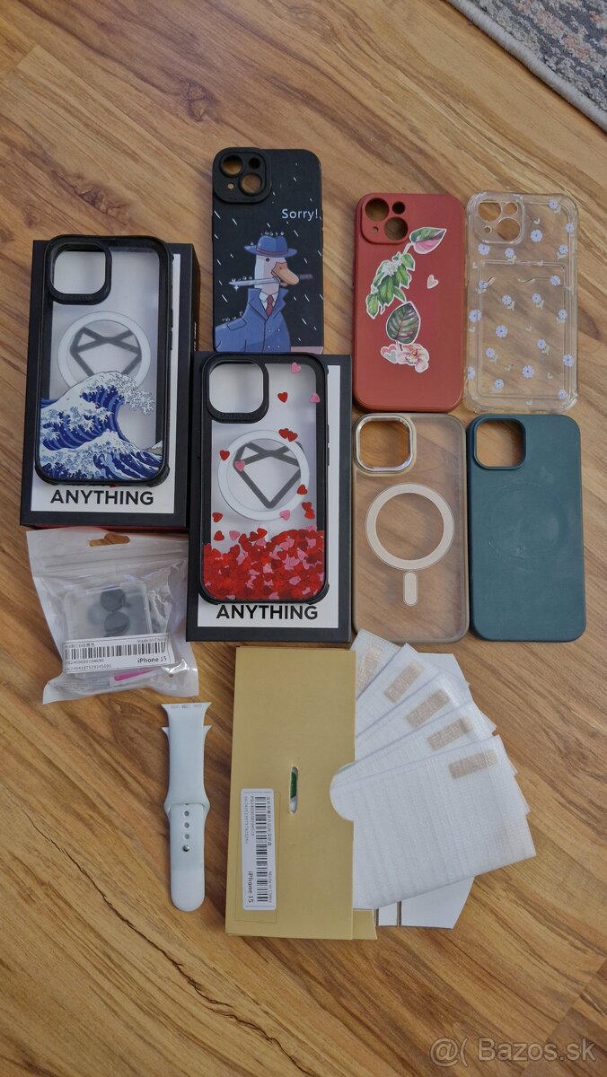 Iphone 15 black, apple watch SE - 5