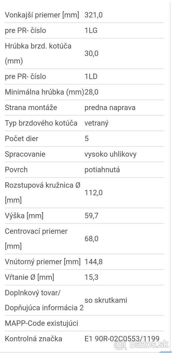 ATE PowerDisc AUDI A6 C6 - 5
