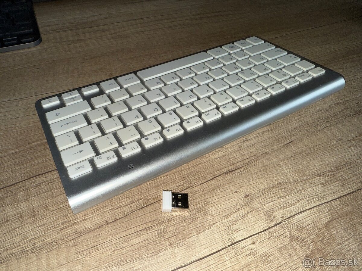 Bezdrôtová klávesnica v štýle Apple | USB prijímač - 5