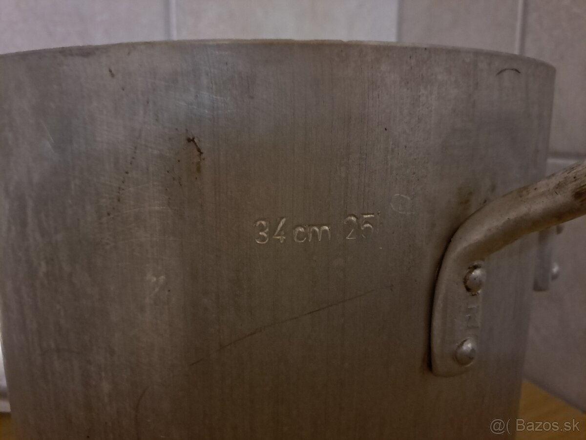 Predám hliníkové hrnce a geletu - 5