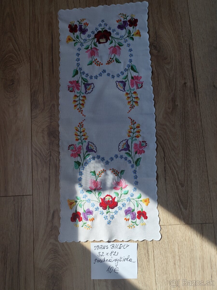 Obrusy retro ručne vyšívané - 5