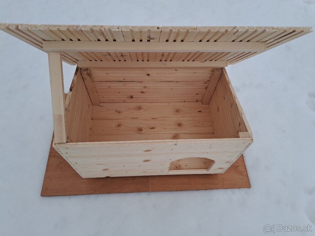 Veľká búda domček úkryt pre mačky psy - 5