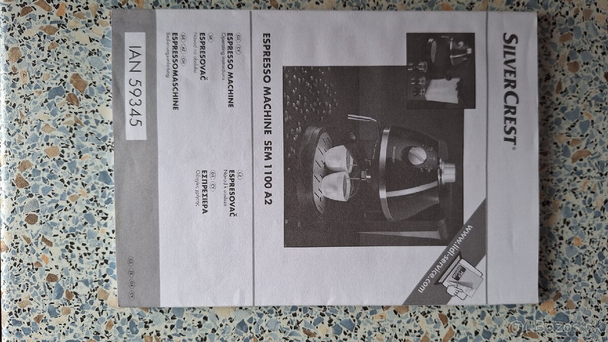 Espresso Machine SEM 1100 A2 - 5