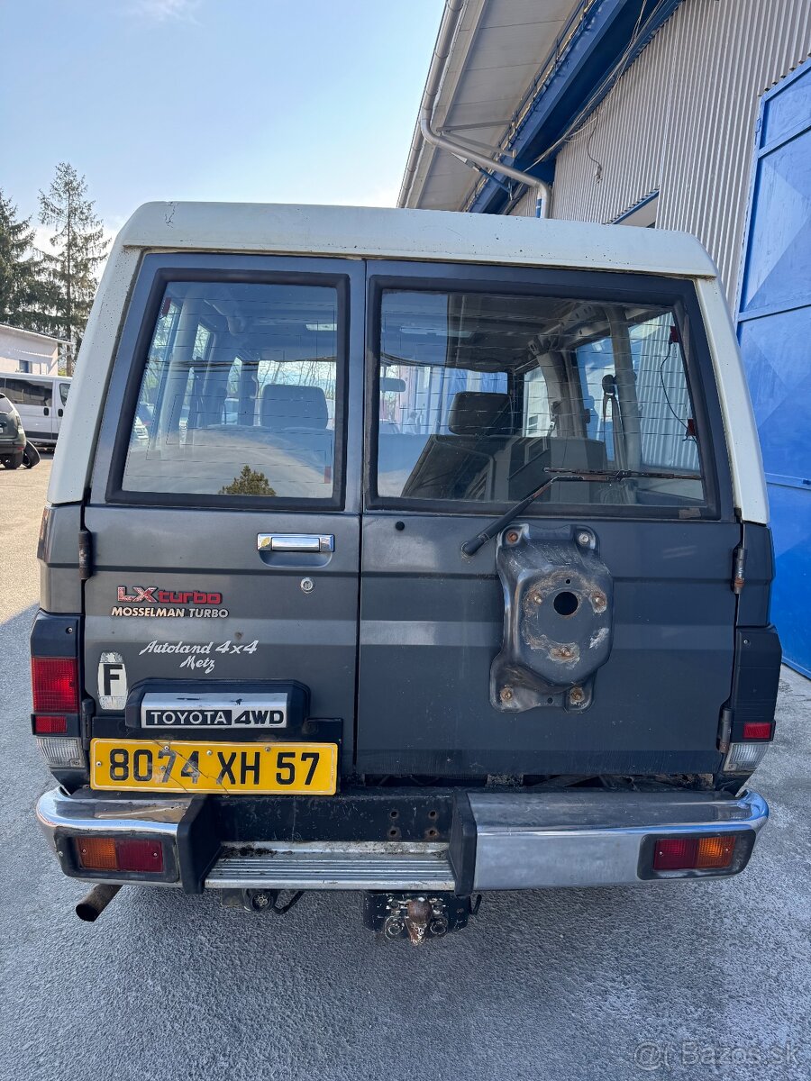 Náhradne diely Toyota Land Cruiser LJ73 LX 2.5td