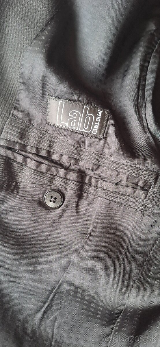 Luxusný pánsky oblek LAB by Pal Zileri, veľkosť 46, slim fit - 5