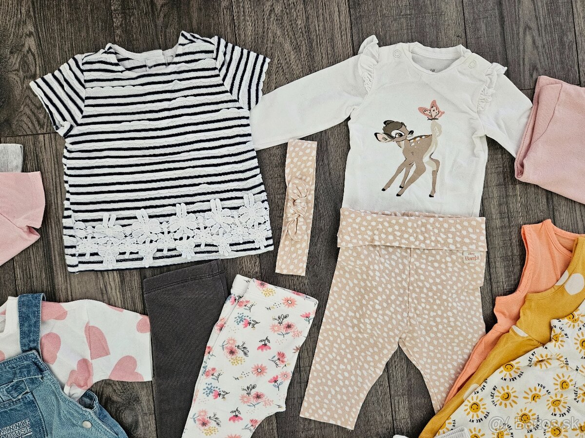 Letný balík oblečenia pre dievčatko 68 - 5