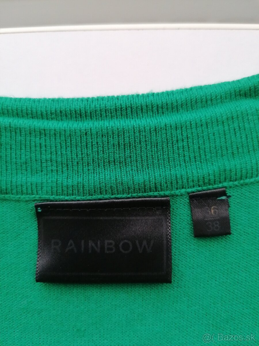 Dlhé zelené šaty, veľkosť 38 - 5