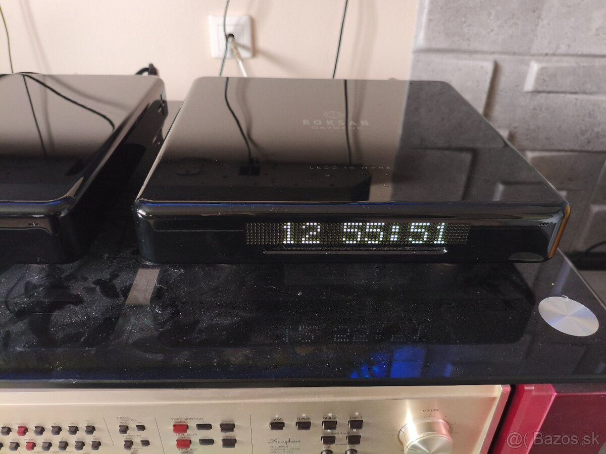 Roksan Oxigene Black zosilňovač+cd - 5