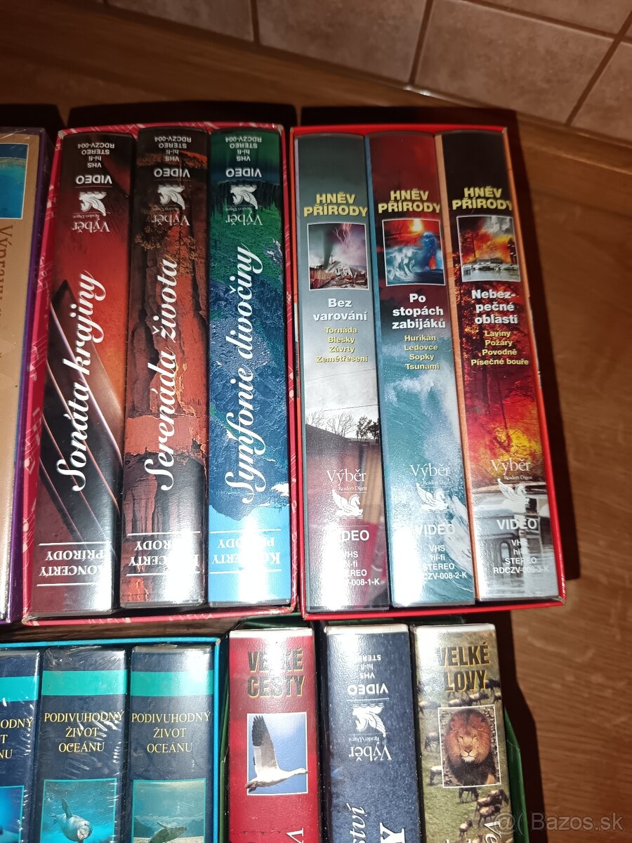 VHS kazety. - 5