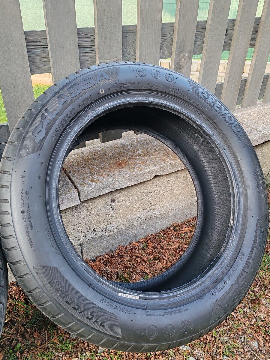 215/55 R17 Vredestein - Lassa letná sada - 5