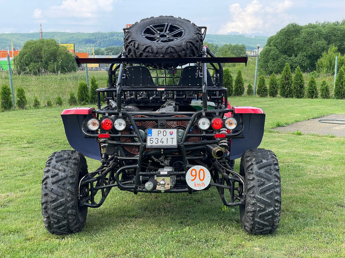 Bugina 4x4 1100 cm3 s prihlásením na ŠPZ
